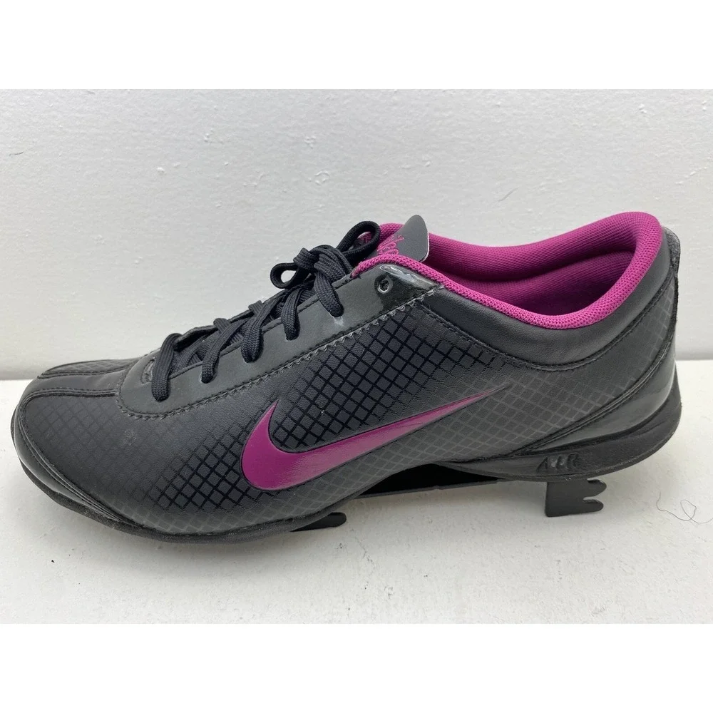 Nike Air Black Magenta Sneakers 525735-002 Womens Size 10 Retro Athletic Shoes